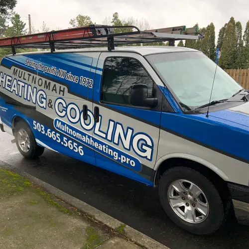 Multnomah Heating & Cooling Van