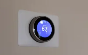 a smart thermostat in portland home helps cool interior during the summer
